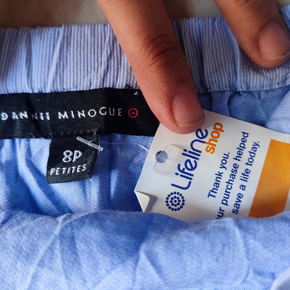 Danni Minogue petites linen blend top - Picture 3 of 4